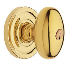 Baldwin 5225.ENTR Egg Style Keyed Knobset