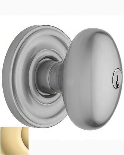Baldwin 5225.ENTR Egg Style Keyed Knobset