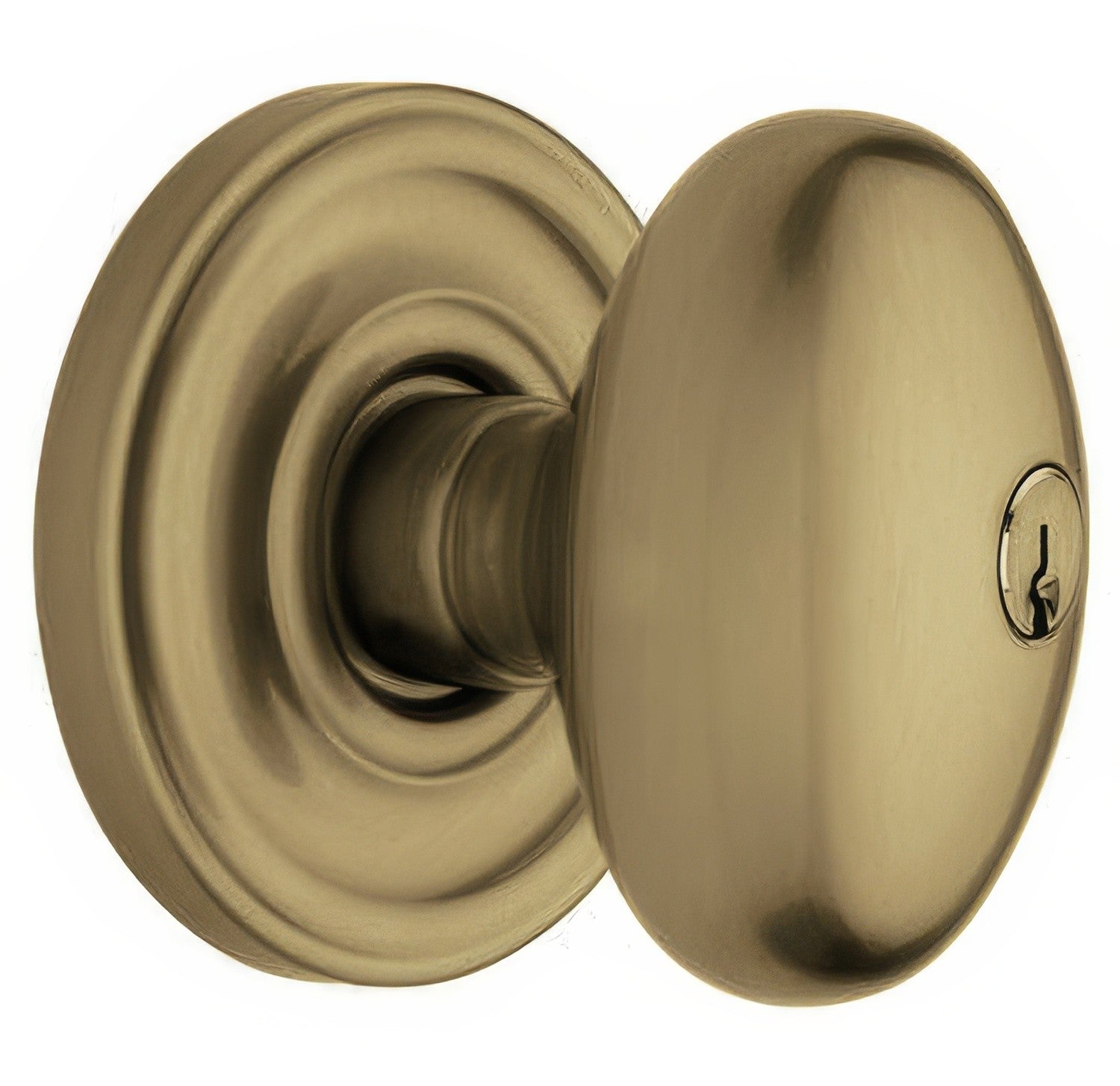 Baldwin 5225.ENTR Egg Style Keyed Knobset