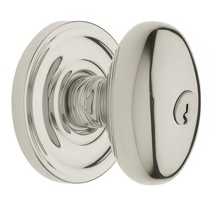 Baldwin 5225.ENTR Egg Style Keyed Knobset.