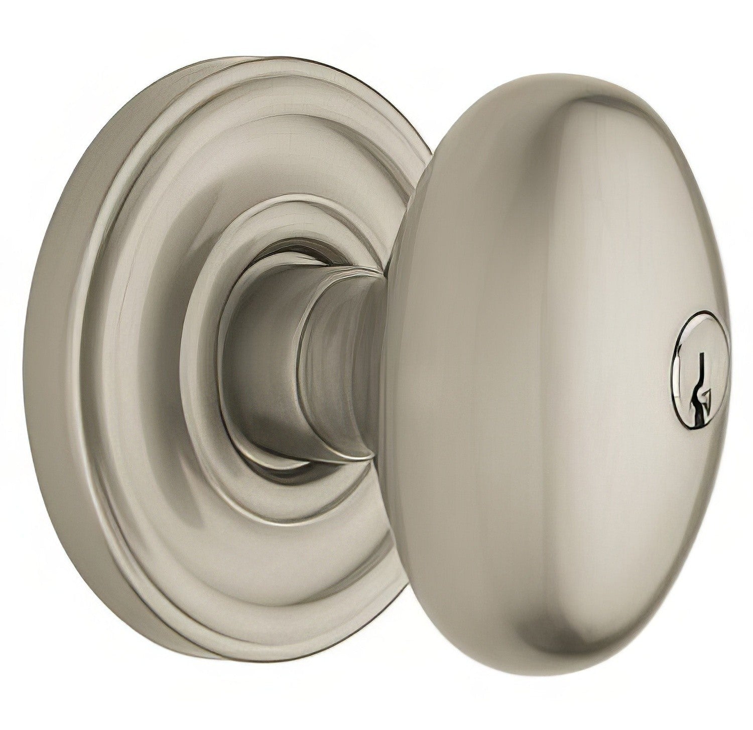 Baldwin 5225.ENTR Egg Style Keyed Knobset