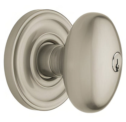 Baldwin 5225.ENTR Egg Style Keyed Knobset
