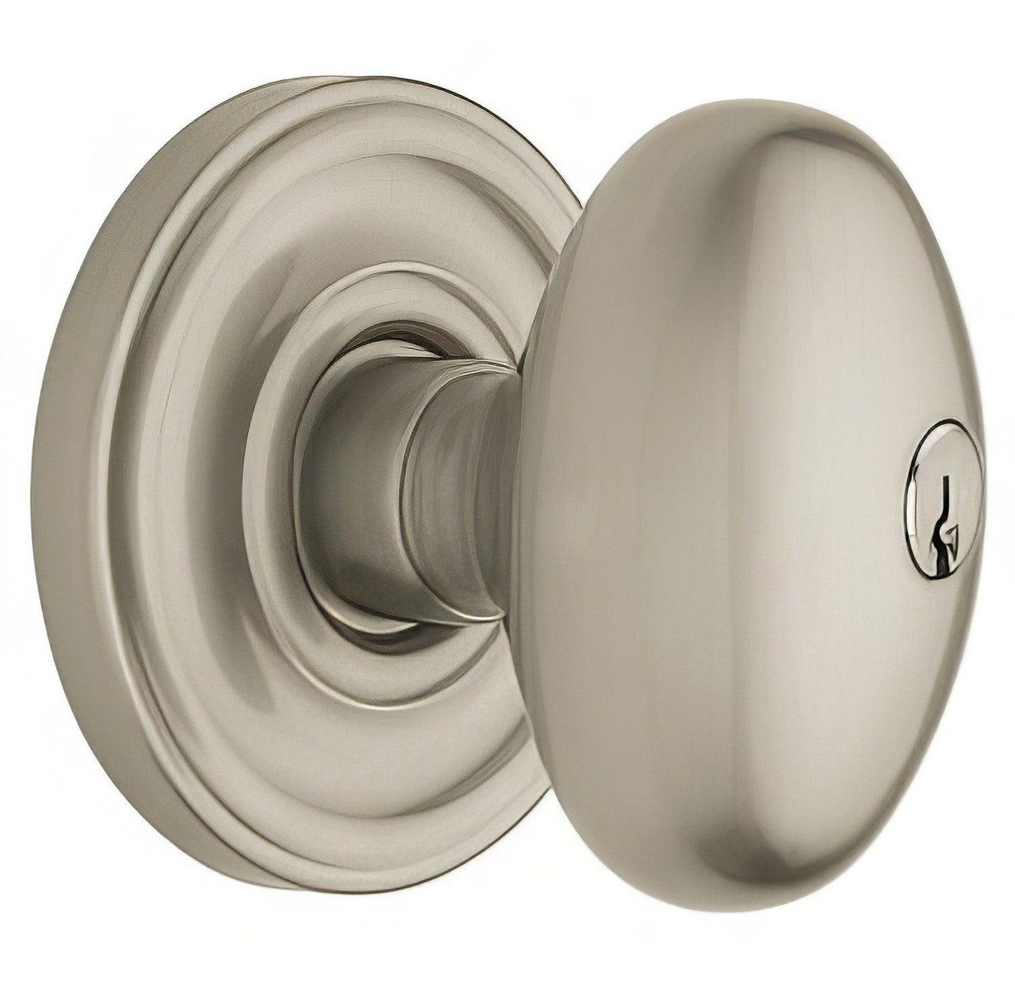 Baldwin 5225.ENTR Egg Style Keyed Knobset.