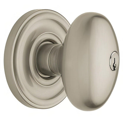 Baldwin 5225.ENTR Egg Style Keyed Knobset.