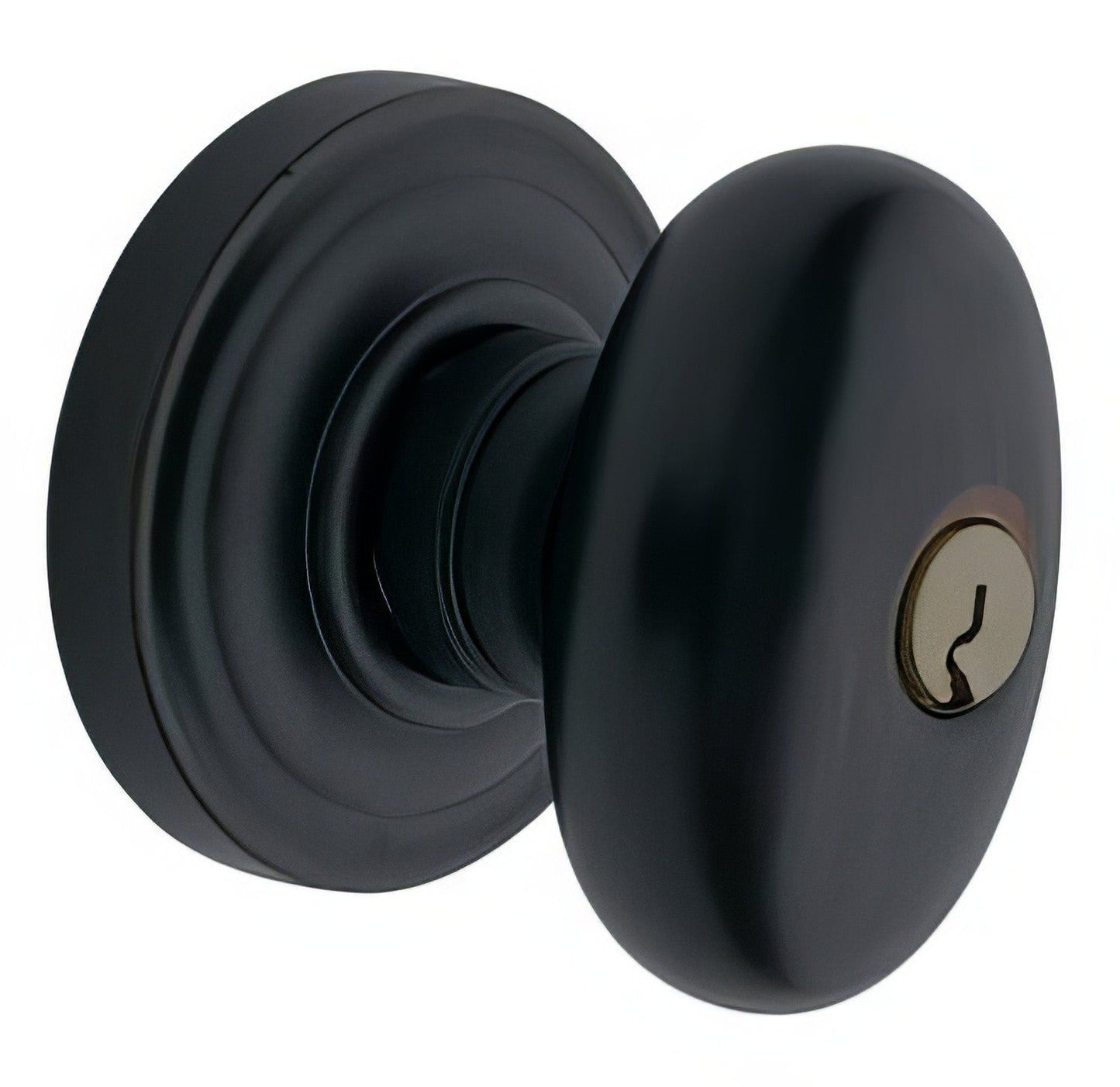 Baldwin 5225.ENTR Egg Style Keyed Knobset
