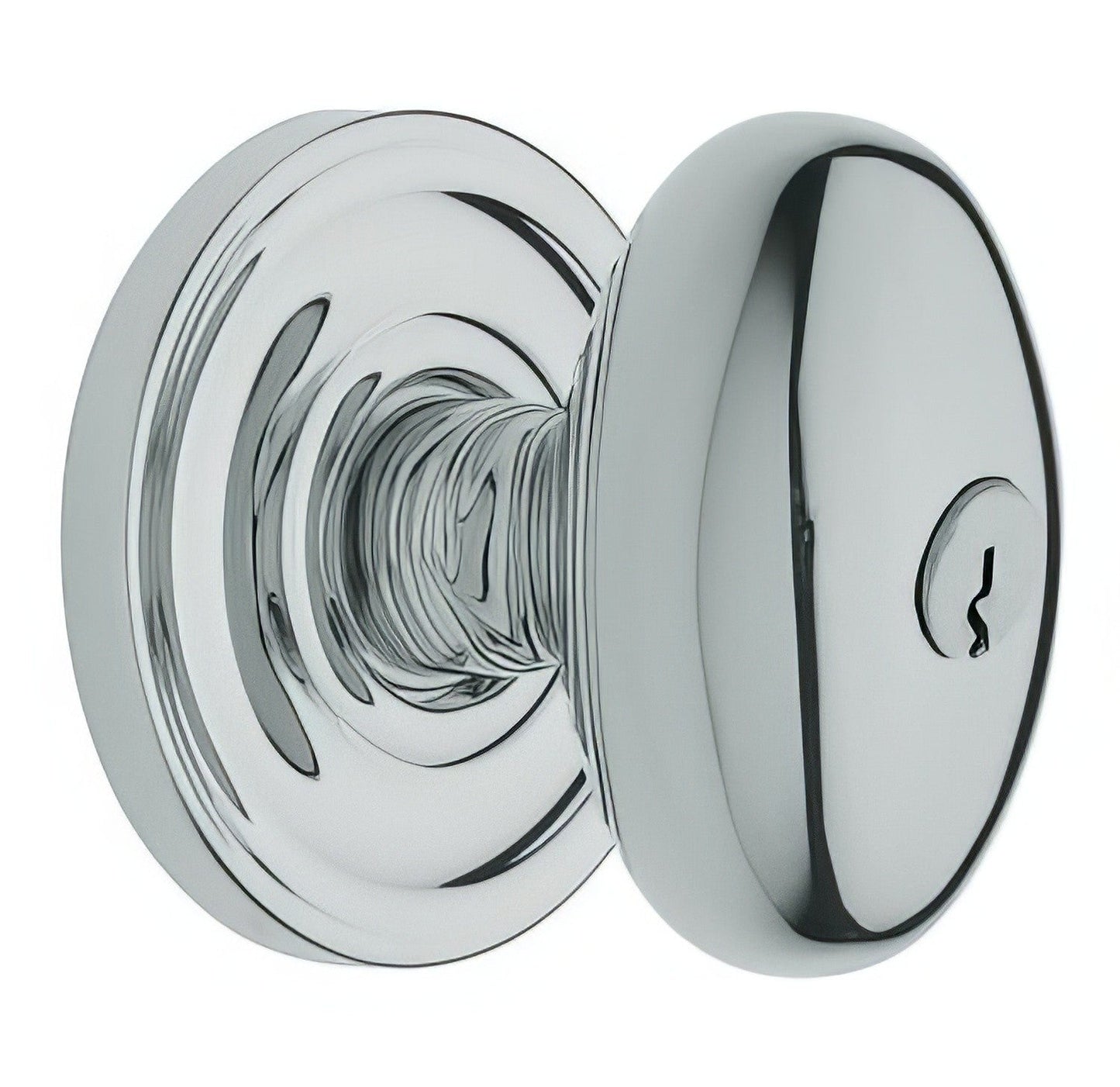 Baldwin 5225.ENTR Egg Style Keyed Knobset
