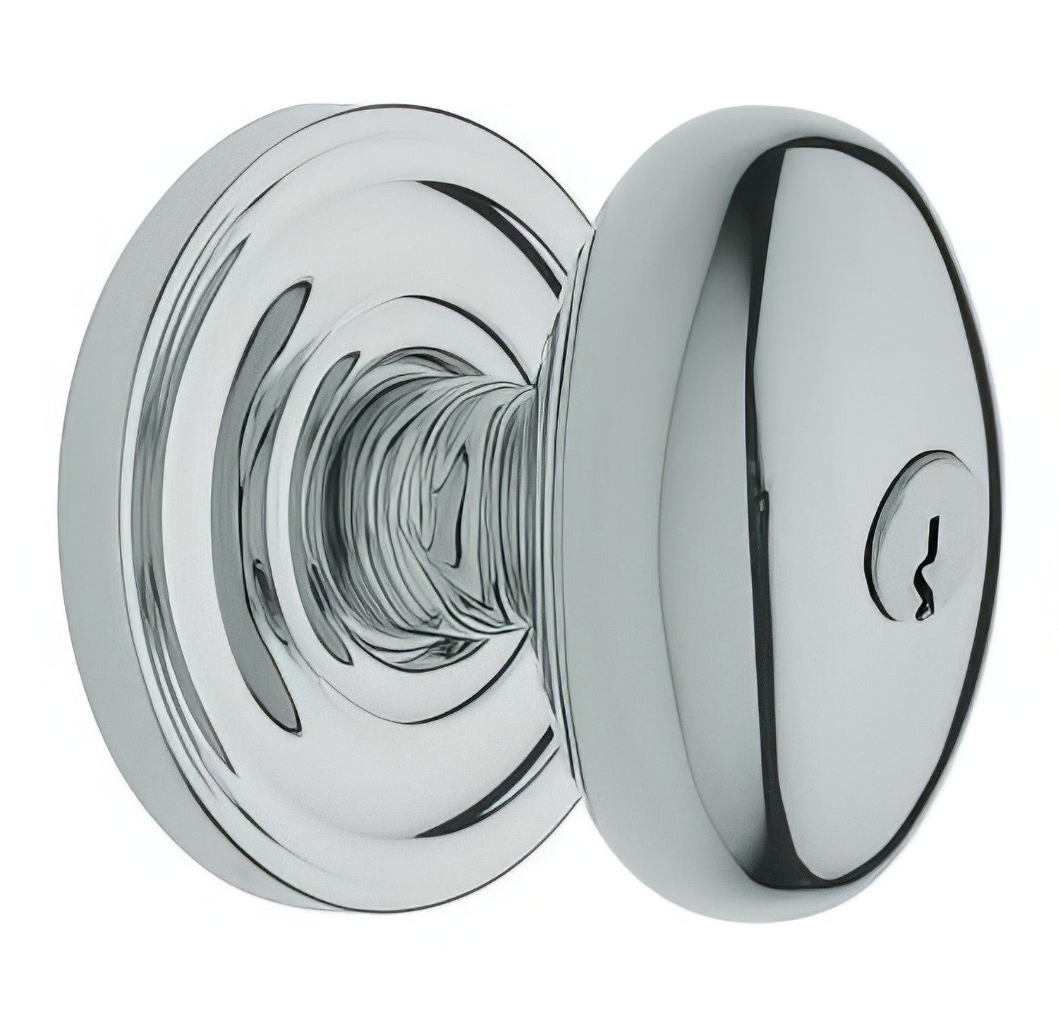 Baldwin 5225.ENTR Egg Style Keyed Knobset