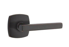 Emtek 5306FRLUS Freestone Dummy Door Lever Pair with Urban Modern Rose