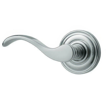 Baldwin 5455V.LDM Wave Left Hand Half Dummy Door Lever