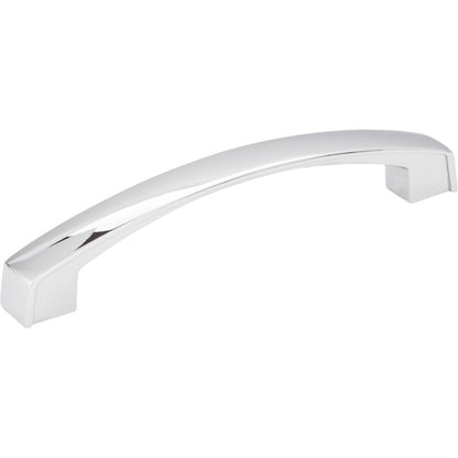 Jeffrey Alexander 549-128 Merrick 5-1/2" Zinc Cabinet Pull.
