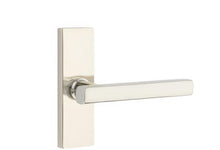 Emtek 5607FRLUSRH Freestone Lever Right Hand Thumbturn Privacy Stretto Narrow Trim Lockset