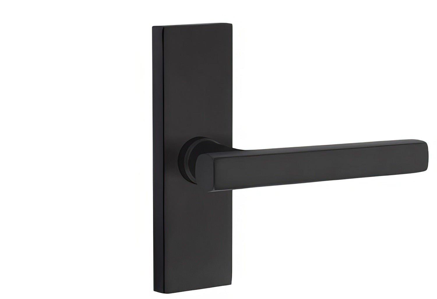 Emtek 5607FRLUSRH Freestone Lever Right Hand Thumbturn Privacy Stretto Narrow Trim Lockset