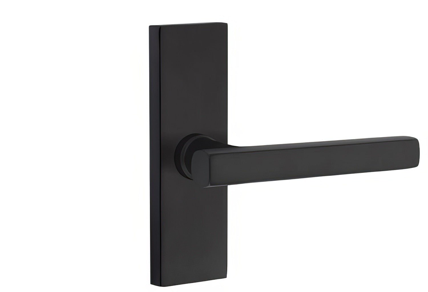 Emtek 5607FRLUSRH Freestone Lever Right Hand Thumbturn Privacy Stretto Narrow Trim Lockset