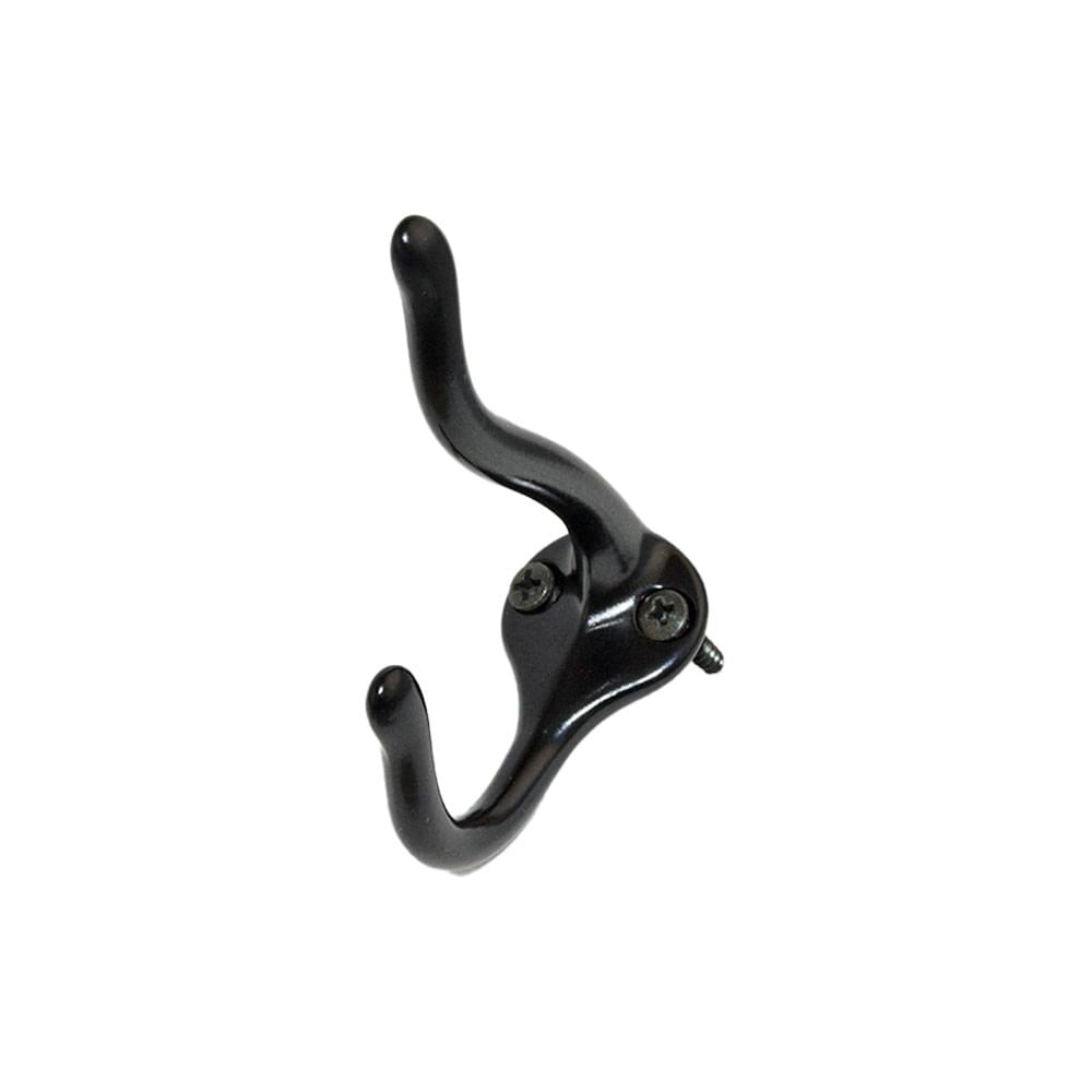 Ives 571ABLK Aluminum Coat and Hat Hook Black Finish.