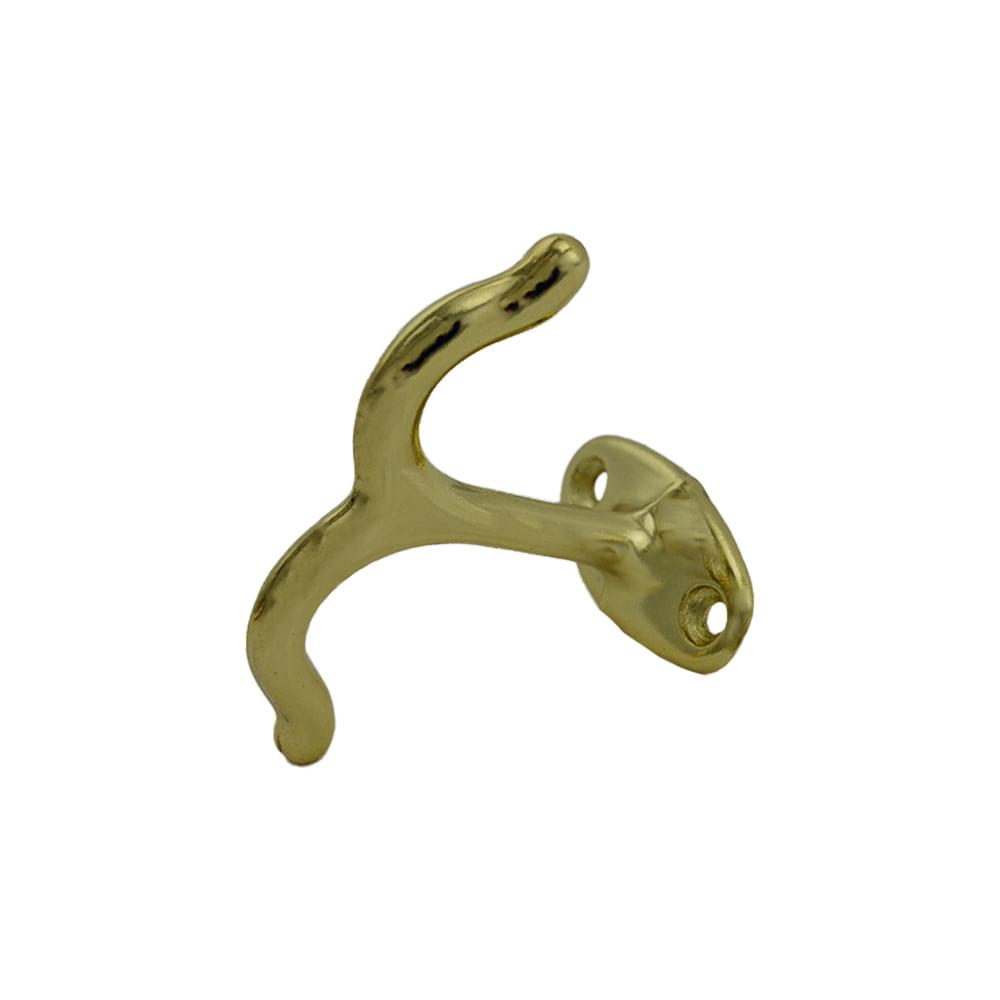 Ives 580A3 Aluminum Ceiling Hook Bright Brass Finish.