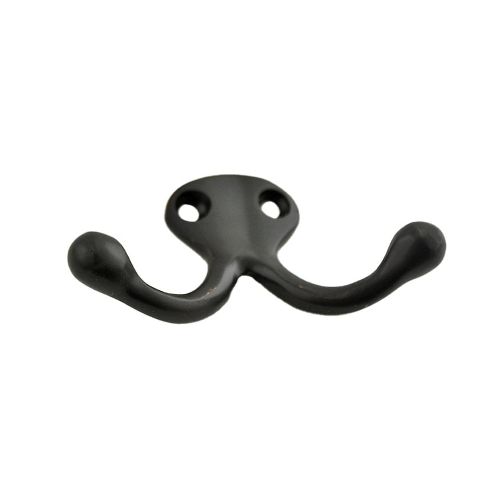 Ives 582B716 Solid Brass Double Wardrobe Hook Aged Bronze Finish.