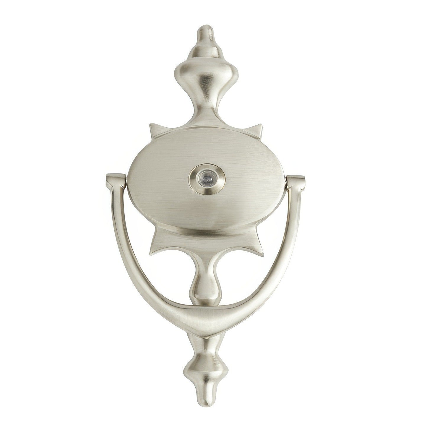 Better Home Products Colonial Door Knocker with Viewer.