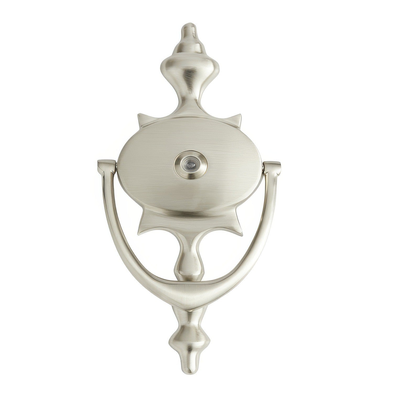 Better Home Products Colonial Door Knocker with Viewer.