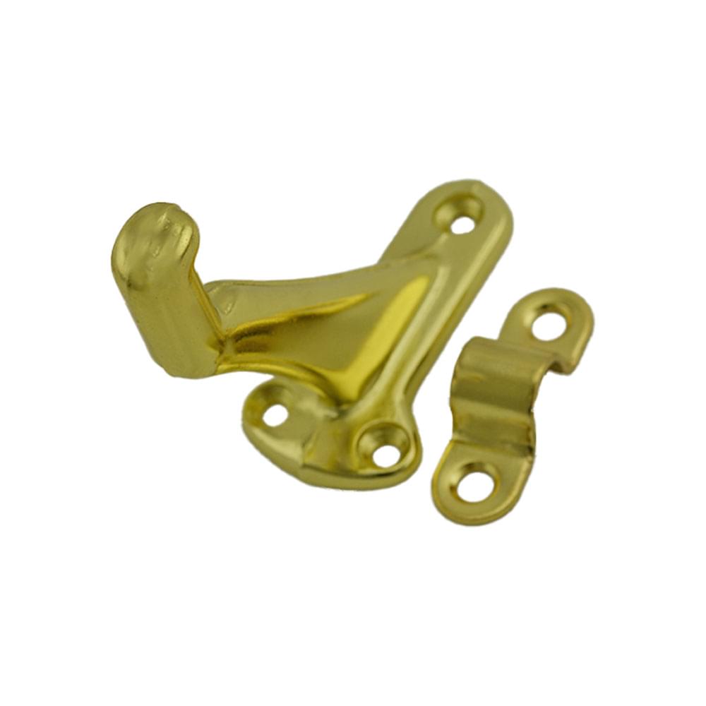 Ives 59A3 Aluminum Handrail Bracket Bright Brass Finish.