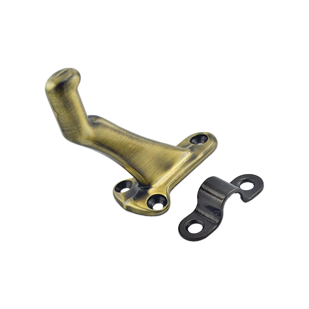 Ives 59A5 Aluminum Handrail Bracket Antique Brass Finish.