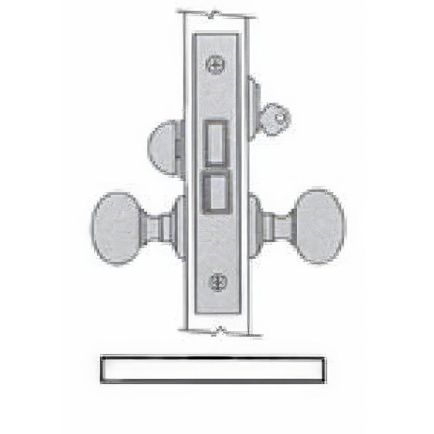 Baldwin 6010.R Right Hand Entry Mortise Lock.