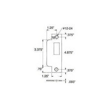 Baldwin 6042 Deadlock Strike Plate