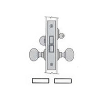 Baldwin 6070.RLS Right Hand Lever Exit Mortise Lock.