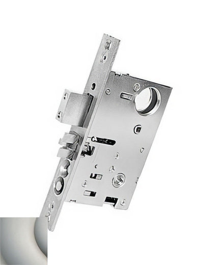 Baldwin 6100.RRLS Right Hand Reverse Bevel Lever Strength Bathroom and Bedroom Mortise Lock