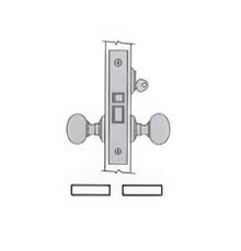 Baldwin 6130.L Left Hand Classroom Mortise Lock