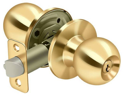 Deltana 6171 St. Thomas Single Cylinder Keyed Entry Door Knob