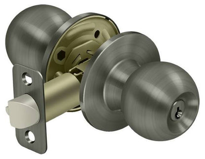 Deltana 6171 St. Thomas Single Cylinder Keyed Entry Door Knob