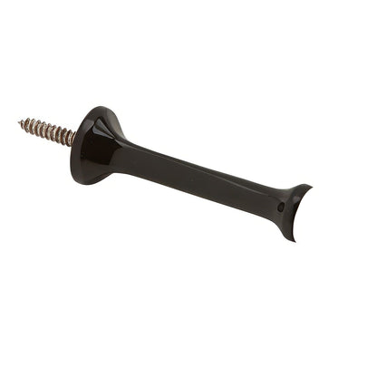 Ives 61A 3-3/16" Projection Aluminum Baseboard Rigid Door Stop 7/8" Base Diameter.
