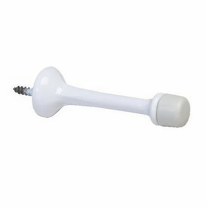 Ives 61A 3-3/16" Projection Aluminum Baseboard Rigid Door Stop 7/8" Base Diameter.