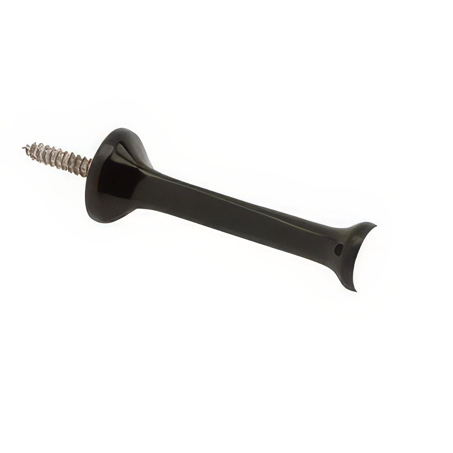 Ives 61B 3-1/8" Projection Solid Brass Baseboard Rigid Door Stop 7/8" Base Diameter.