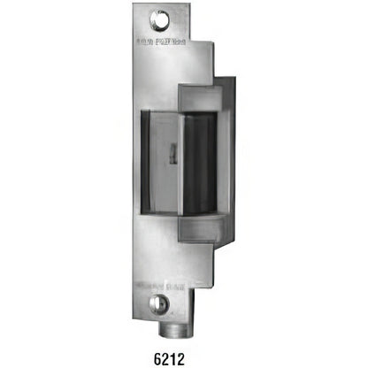Von Duprin 6212 6-3/8" Electric Strike for Single Door Application Mortise and Cylindrical Exit Device Lock.