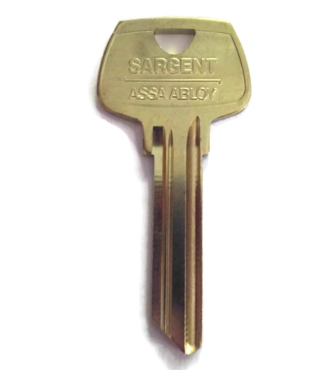 Sargent 6270LHM 6 Pin Key Blank with LHM Keyway