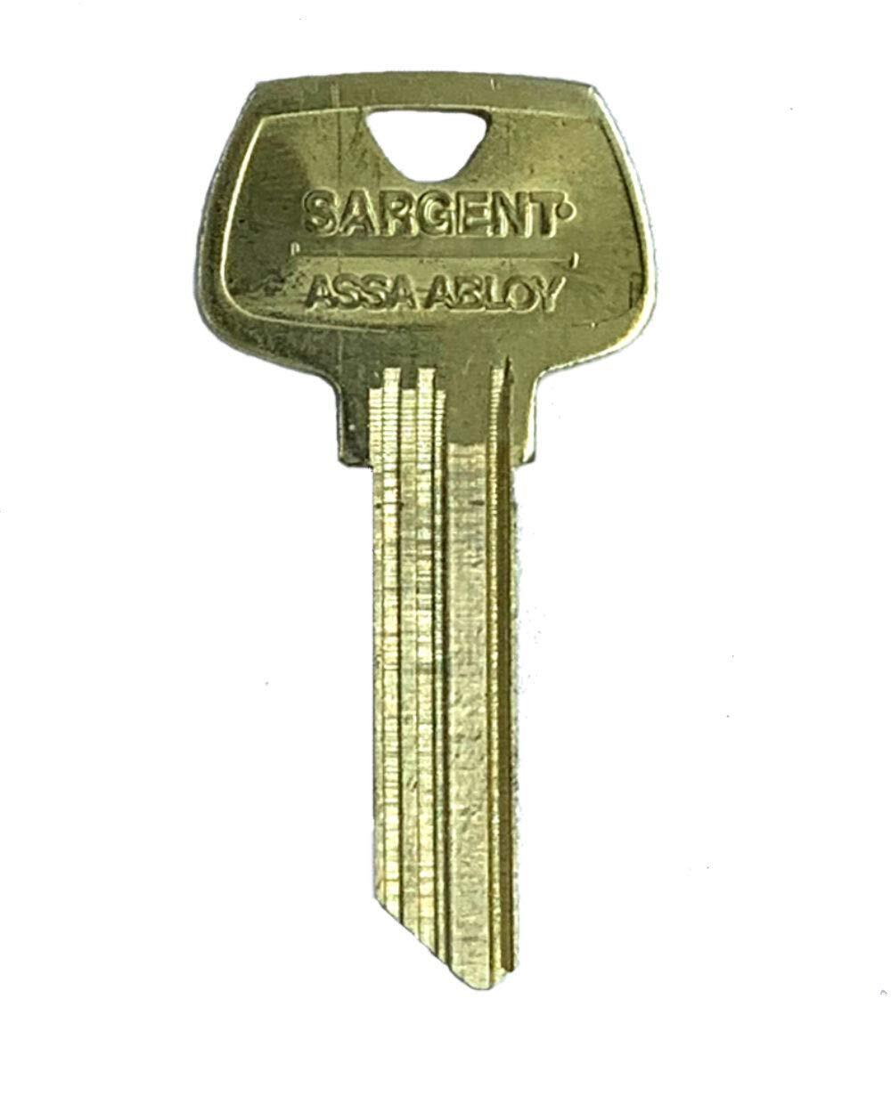 Sargent 6275HF 6 Pin Key Blank with HF Keyway.