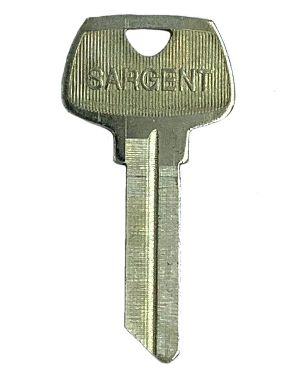 Sargent 6275RA 6 Pin Key Blank with RA Keyway.