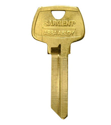 Sargent 6275RB 6 Pin Key Blank with RB Keyway.