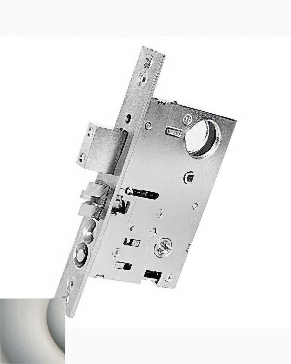 Baldwin 6318.RRLS Right Hand Reverse Bevel Door Lever Strength Passage Mortise Lock