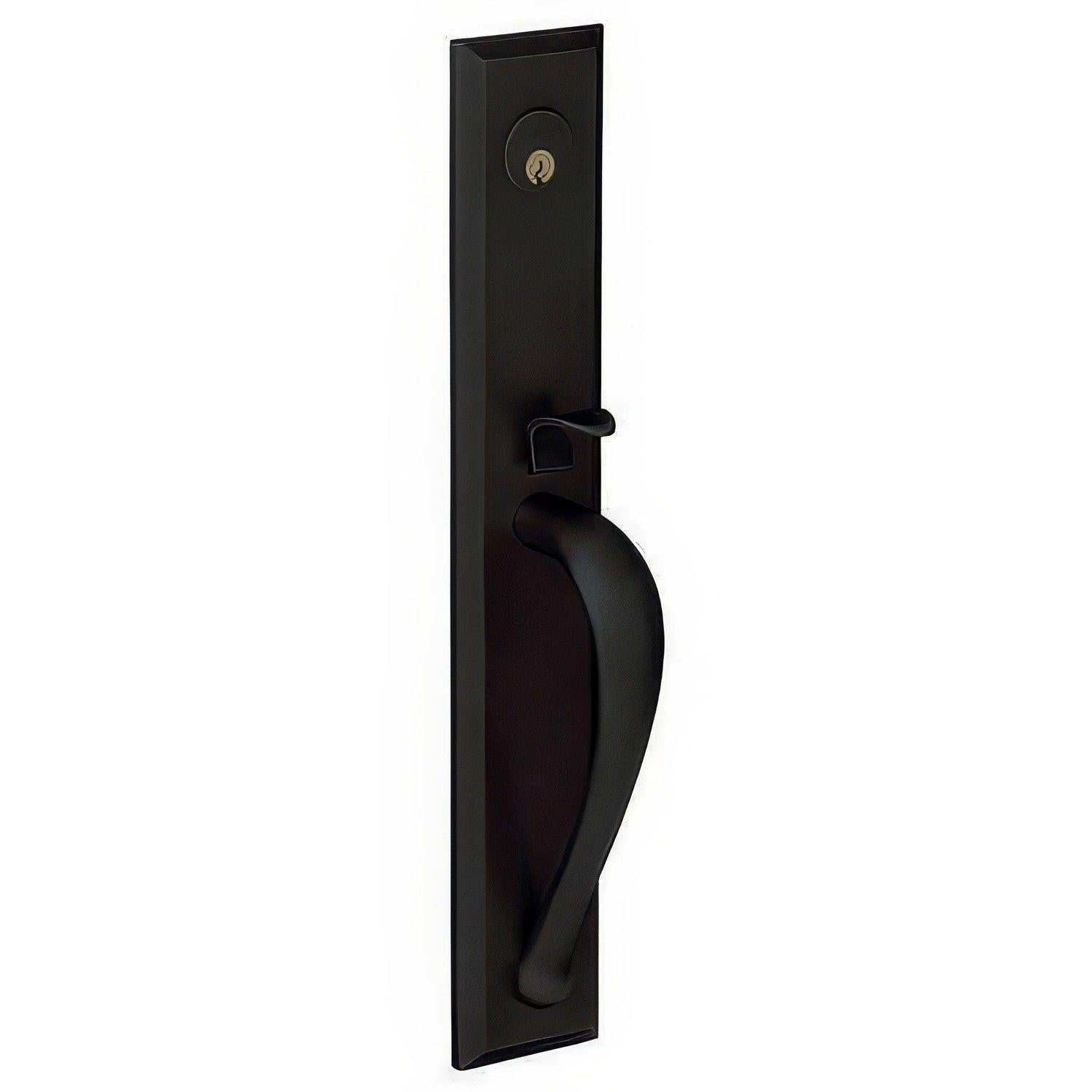 Baldwin 6403.RFD Cody Right Hand Full Escutcheon Full Dummy Set Handleset