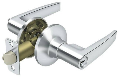 Deltana 6411 Morant Keyed Entry Single Cylinder Door Lever.
