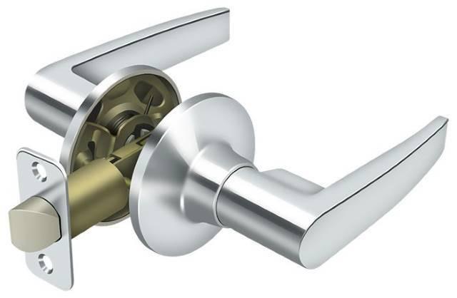 Deltana 6413 Morant Passage Door Lever.