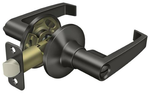 Deltana 6432 Linstead Privacy Door Lever