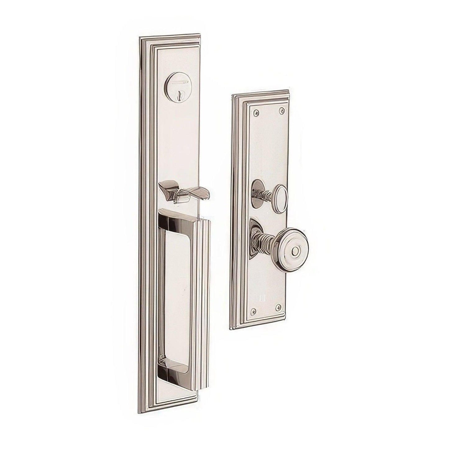 Baldwin 6542.DBLC Tremont Double Cylinder Mortise Handleset Trim Set