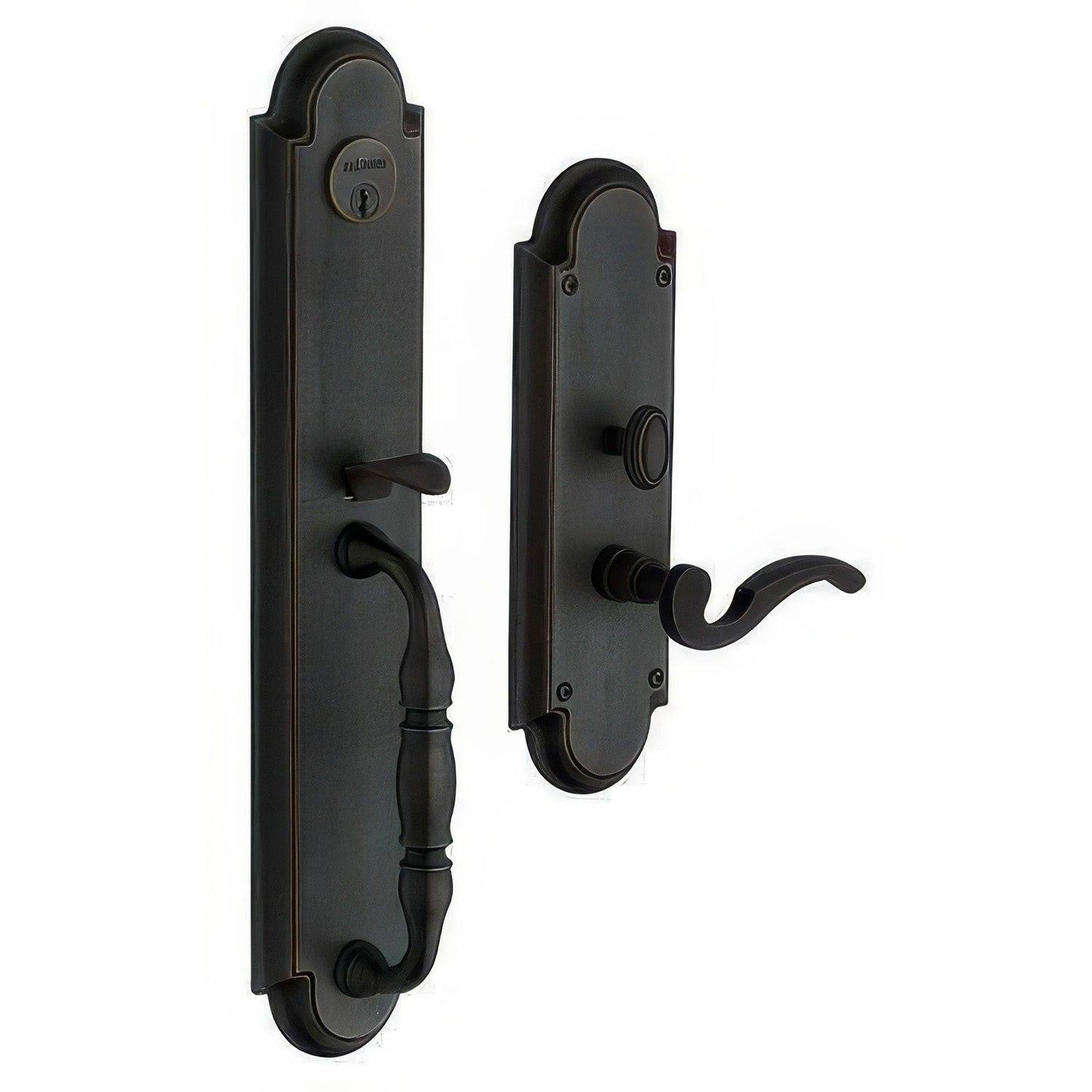 Baldwin 6544.RFD Hamilton Right Hand Dummy Handleset Trim Set
