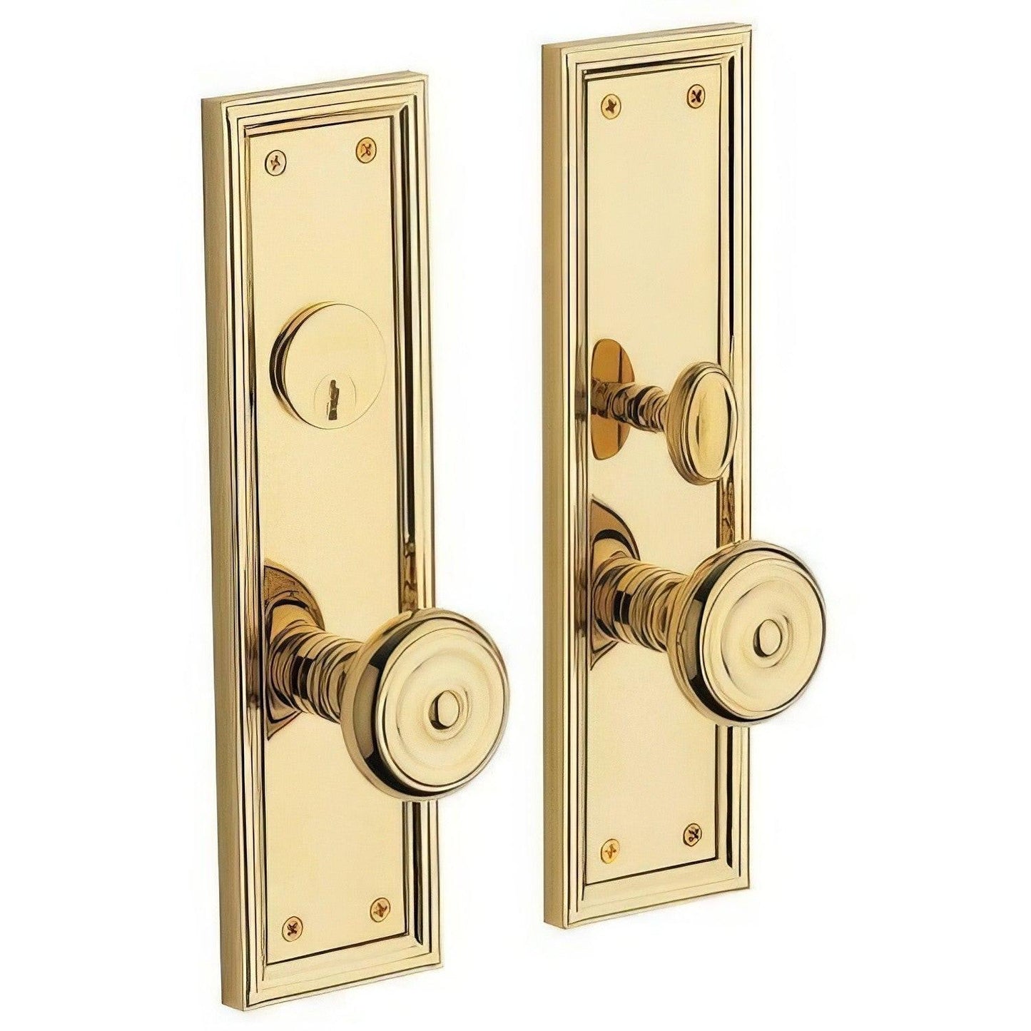 Baldwin 6547.ENTR Nashville Single Cylinder Mortise Handleset Trim Set