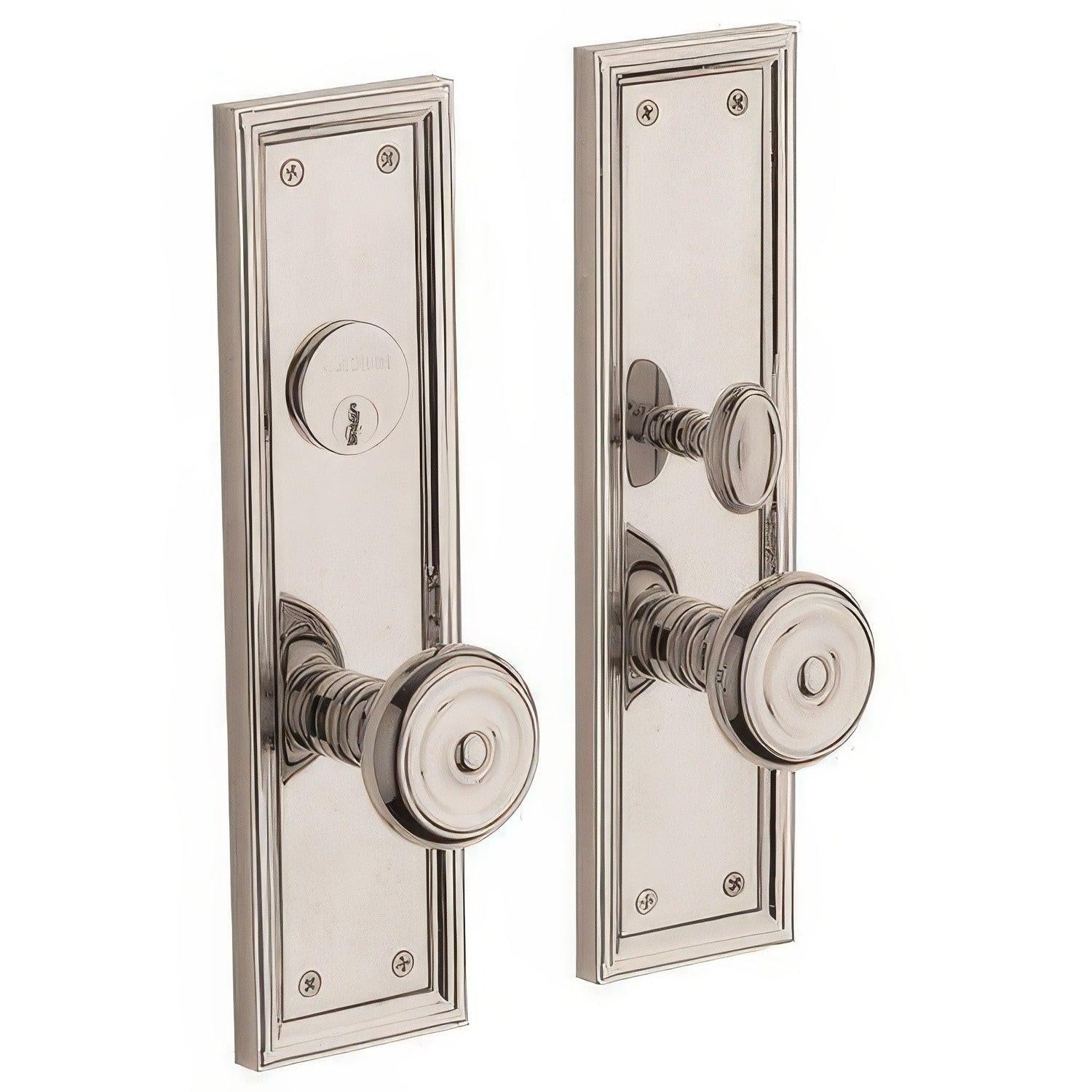 Baldwin 6547.ENTR Nashville Single Cylinder Mortise Handleset Trim Set