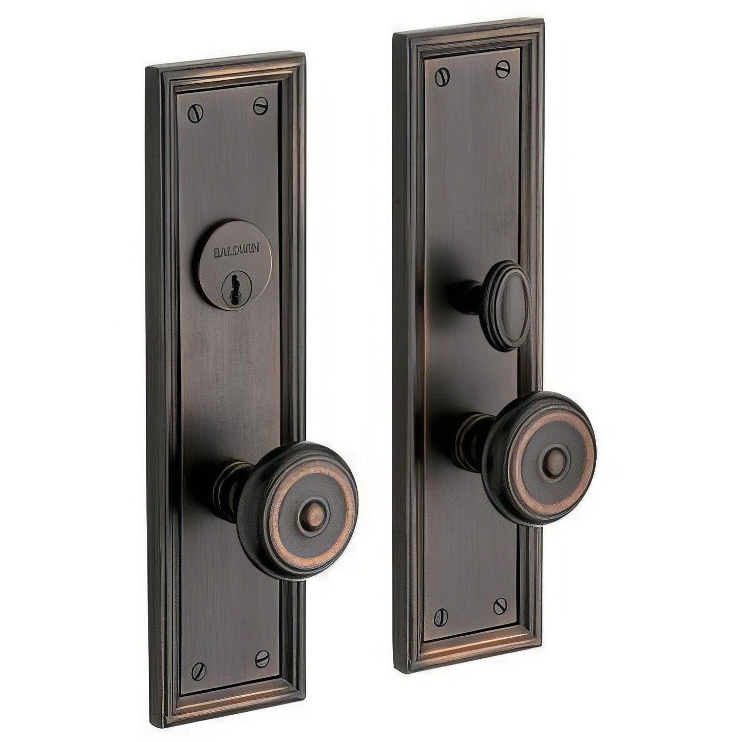 Baldwin 6547.FD Nashville Dummy Handleset Trim Set