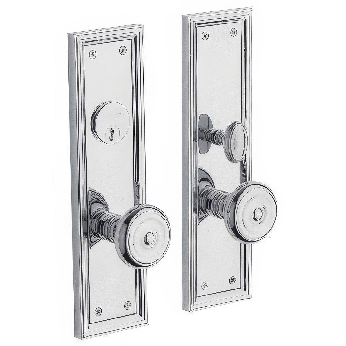 Baldwin 6547.ENTR Nashville Single Cylinder Mortise Handleset Trim Set